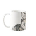 Wolf Coffee Mug Alpha Male by soulsearch Wolf Coffee Mug Alpha Male