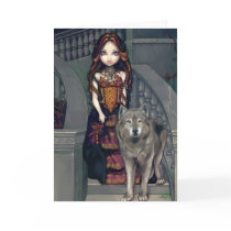 "Wolf Countess" Greeting Card