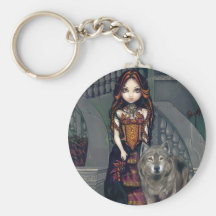 "Wolf Countess" Keychain