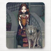 "Wolf Countess" Mousepad