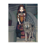 "Wolf Countess" Postcard