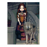 "Wolf Countess" Postcard postcards