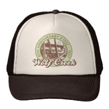 Wolf Creek Brown Trucker Hat
