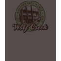 Wolf Creek Ladies Pink/Brown Tee t-shirts by fireflycreatives Wolf Creek Ladies Pink/Brown Tee t-shirts