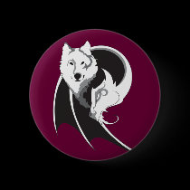Wolf & Dragon Buttons buttons