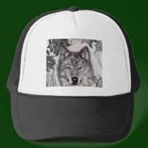 Wolf Drawing hats