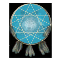 Wolf Dream Catcher posters