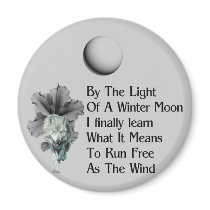 Wolf Dreams Fridge Magnet