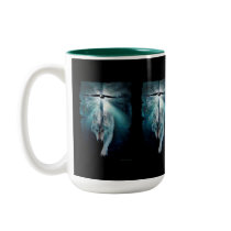 WOLF & EAGLE Wildlife Art Drinkware Coffee Mugs
