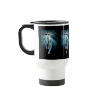 WOLF & EAGLE Wildlife Art Drinkware Mug