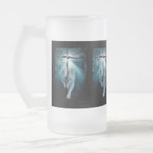 WOLF & EAGLE Wildlife Art Drinkware Mugs