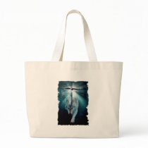 WOLF & EAGLE Wildlife Series Tote Bag