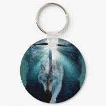 WOLF & EAGLE Wildlife Series keychains by WILDERNESS_SHOP WOLF & EAGLE Wildlife Series keychains