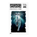 WOLF & EAGLE Wildlife Series Stamp
