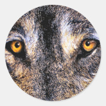 Wolf Eyes Stickers