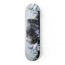 WOLF EYES Wildlife & Mountains Skateboards