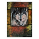 Wolf Framed cards by William63 Wolf Framed cards