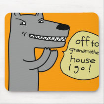 Wolf (golden) mousepads