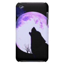 Wolf Howl iTouch Case Barely There Ipod Cases