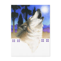 Wolf Howl Postcard