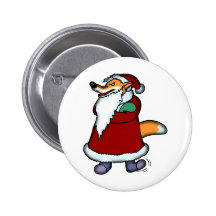 Wolf in Santa Claus Clothing Pin