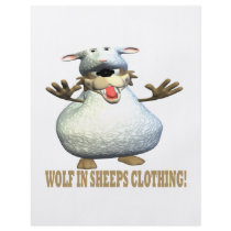 Wolf In Sheeps Clothing Personalized Flyer