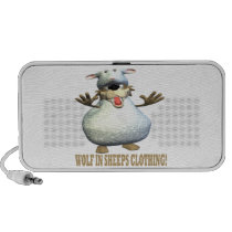 Wolf In Sheeps Clothing Travel Speakers