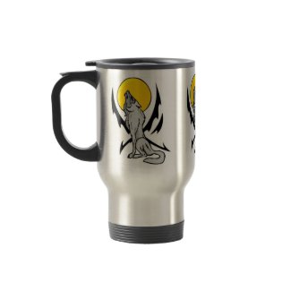 Wolf In The Wild mug