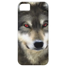 wolf iPhone 5 cover