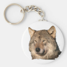 wolf key chain