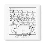 Wolf Line Up magnets