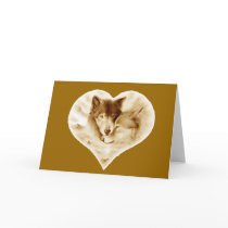 Wolf Love Greeting Card