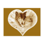 Wolf Love Post Cards