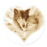 Wolf Love Sticker