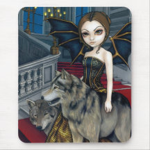 "Wolf Manor" Mousepad