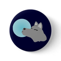 Wolf Moon buttons by toxiferousdark Wolf Moon buttons