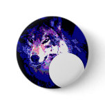 Wolf & Moon Pin