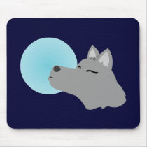 Wolf Moon mousepads