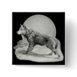 Wolf Moon Profile Button