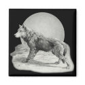 Wolf Moon Profile magnets