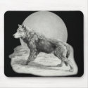 Wolf Moon Profile mousepads