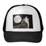 Wolf & Moon Trucker Hat