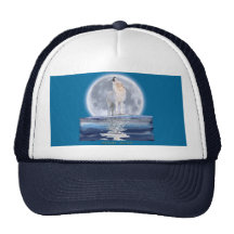 WOLF & MOON TRUCKER HATS