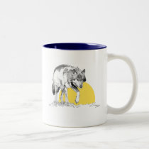 Wolf mugs by pawtraitart Wolf mugs