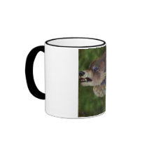 Wolf of many colors mugs by BeyondTheMoon Wolf of many colors mugs