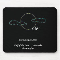 Wolf of the Past mousepad by wotpast Wolf of the Past mousepad