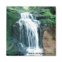 Wolf of the Past square magent magnets by wotpast Wolf of the Past square magent magnets