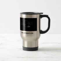 Wolf of the Past travel mug by wotpast Wolf of the Past travel mug