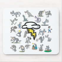 Wolf Pack mousepads