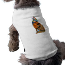 Wolf Patchwork Pet Dog T-Shirt